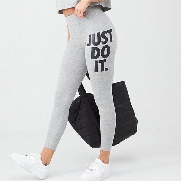 Nike Sportswear NSW Legasee Leggings Tights Gray - Picture 2 of 7